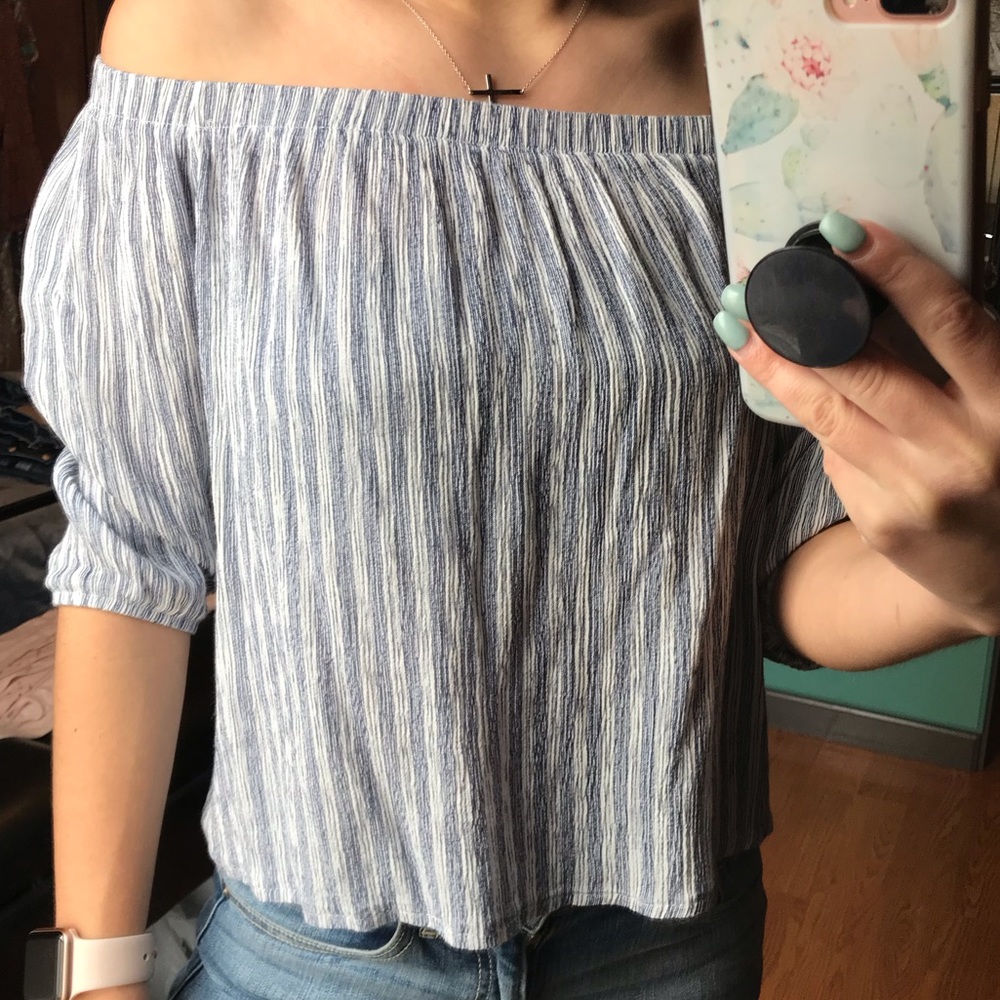 Off the shoulder top